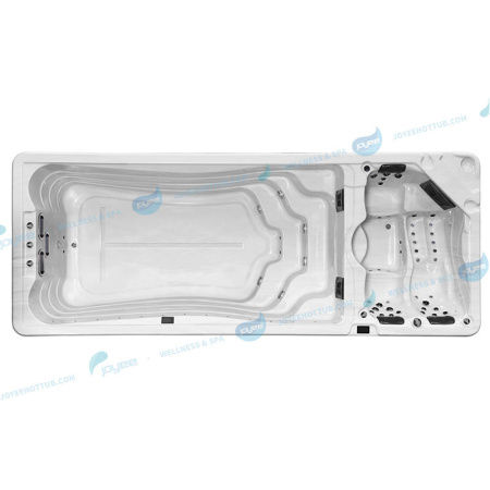 Плавательный СПА бассейн с турбопротивотоком Joyee Provence Plus 660x225xh156 см